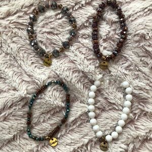 Never worn Ermish bracelets